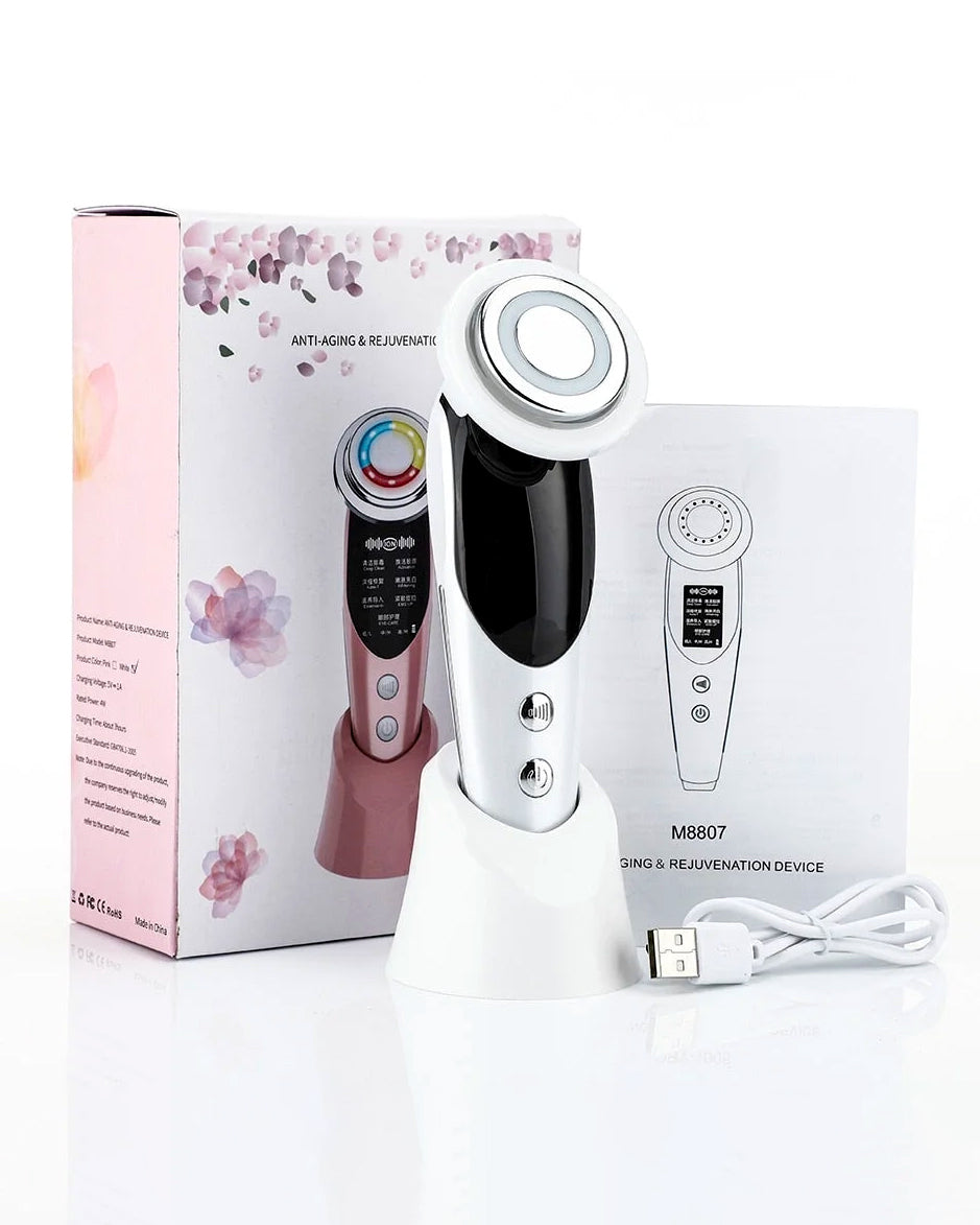 7 in 1 anti-aging and rejuvenating device